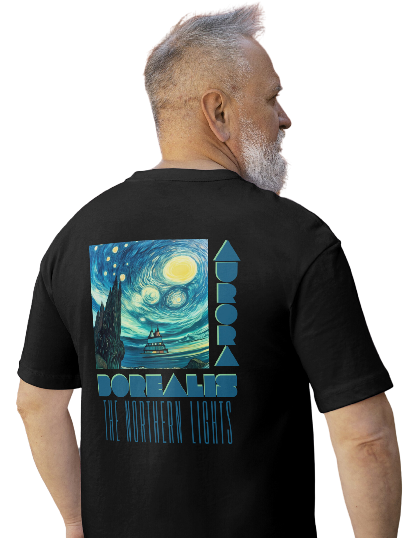 Aurora Borealis - Oversized Classic Tees [Unisex]