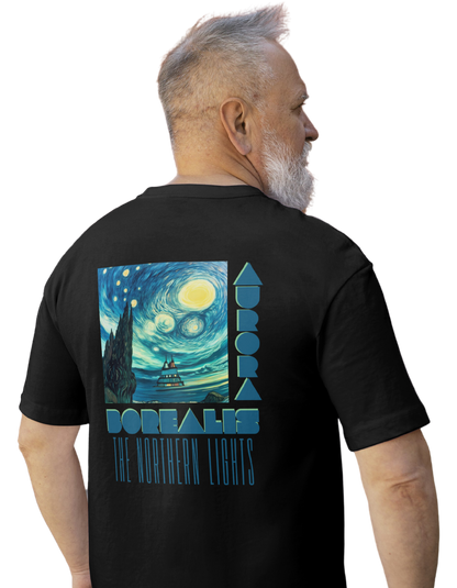 Aurora Borealis - Oversized Classic Tees [Unisex]