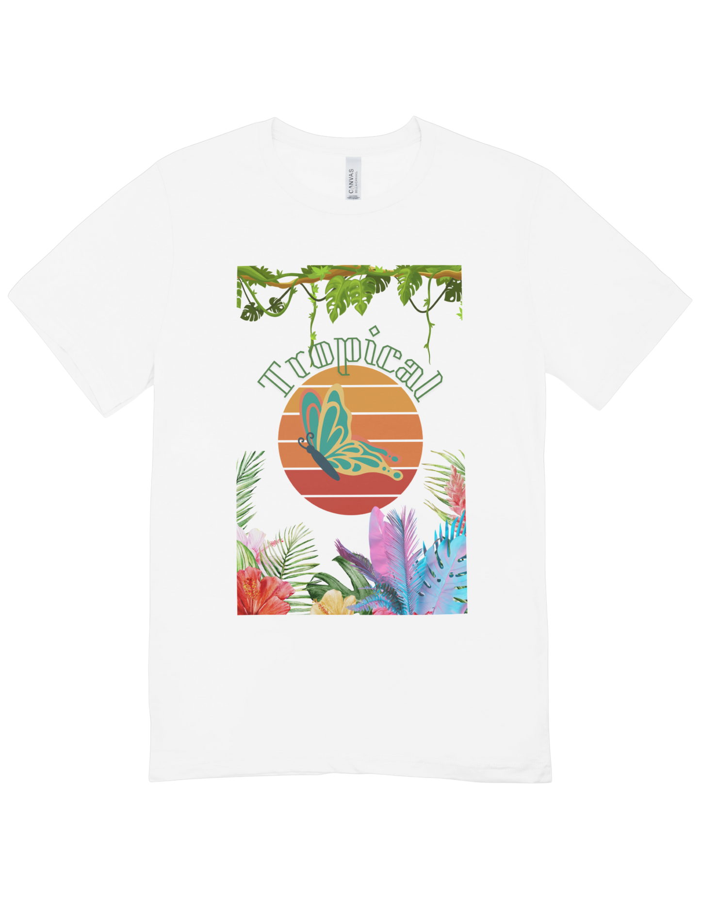 TROPICAL - Classic Cotton Tees[Women]