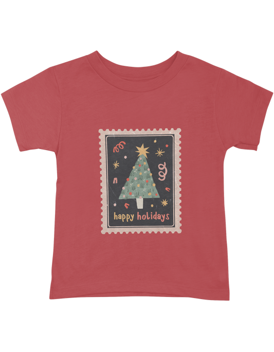 Happy Holidays! -Kids Classic Cotton Tees[Boys]