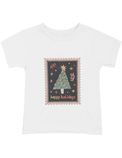 Happy Holidays! - Kids Classic Cotton Tees[Girls]