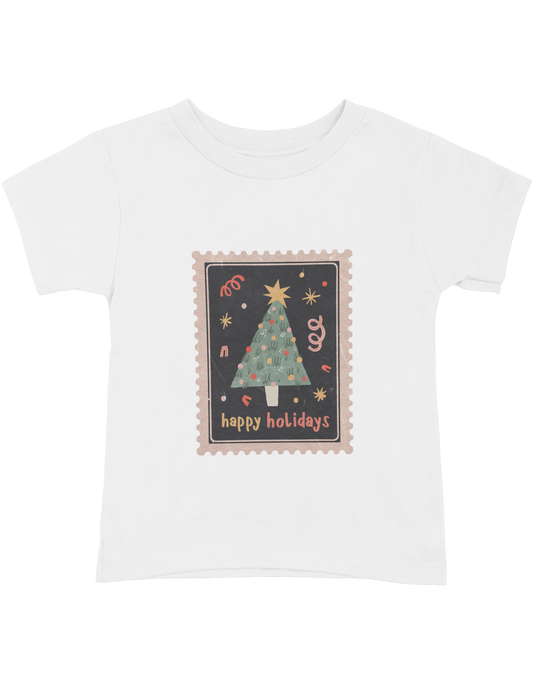 Happy Holidays! - Kids Classic Cotton Tees[Girls]