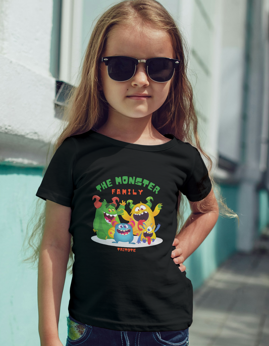 The Monster Family - Kids Classic Cotton Tees[Unisex]