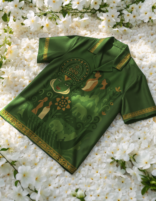 Kerala Cuban Shirt - Viscose Material