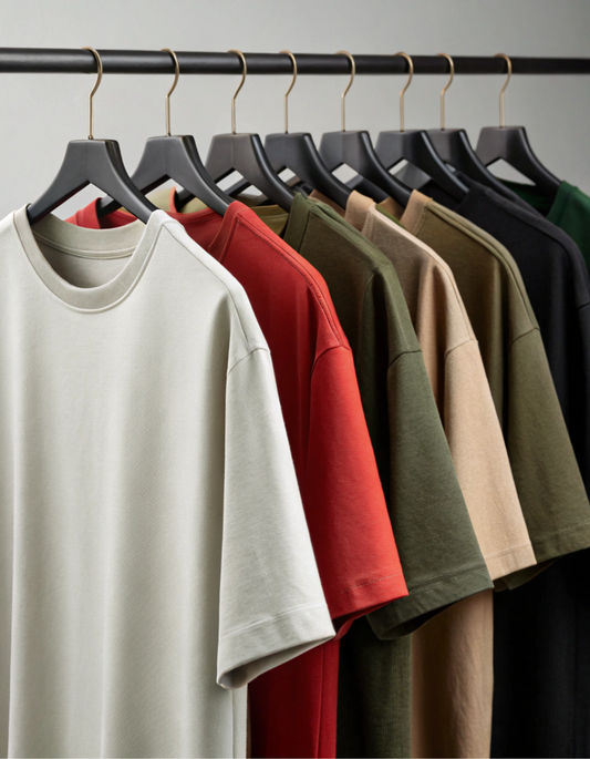 Plain TERRY Oversized Tees [Unisex]