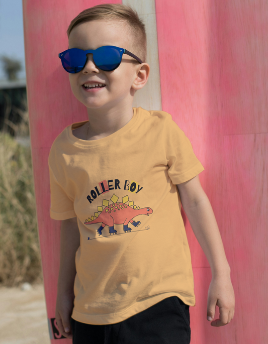 Roller Boy - Kids Classic Cotton Tees[Unisex]