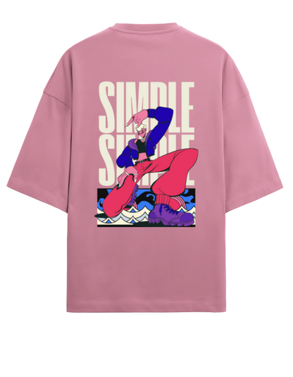 Simple - TERRY Oversized Tees [Unisex]
