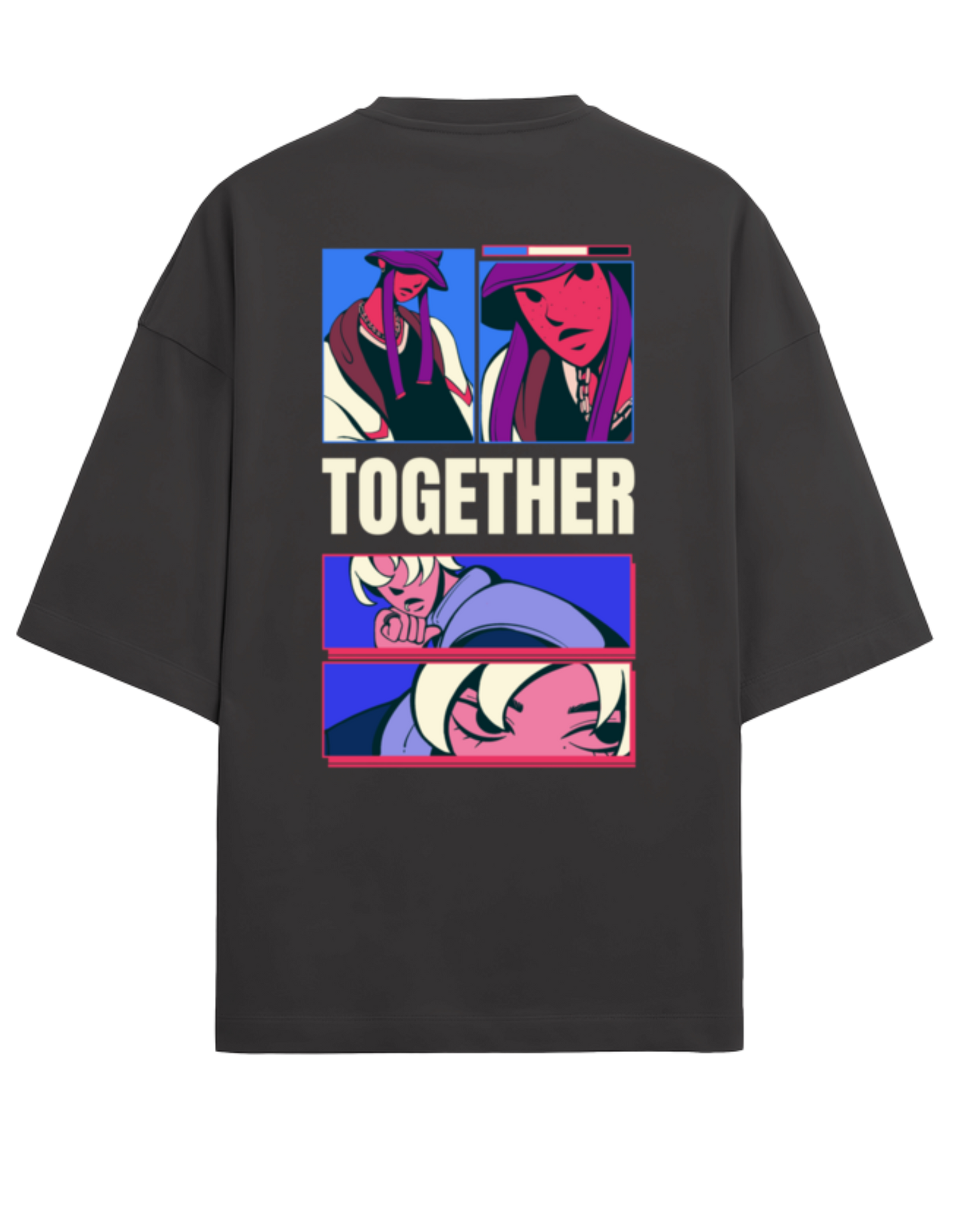 Together - TERRY Oversized Tees [Unisex]